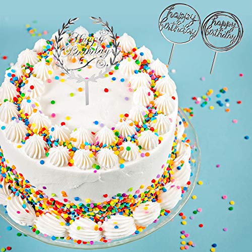 Topper de gâteau d'anniversaire pour décorer vos pâtisseries de fête en famille