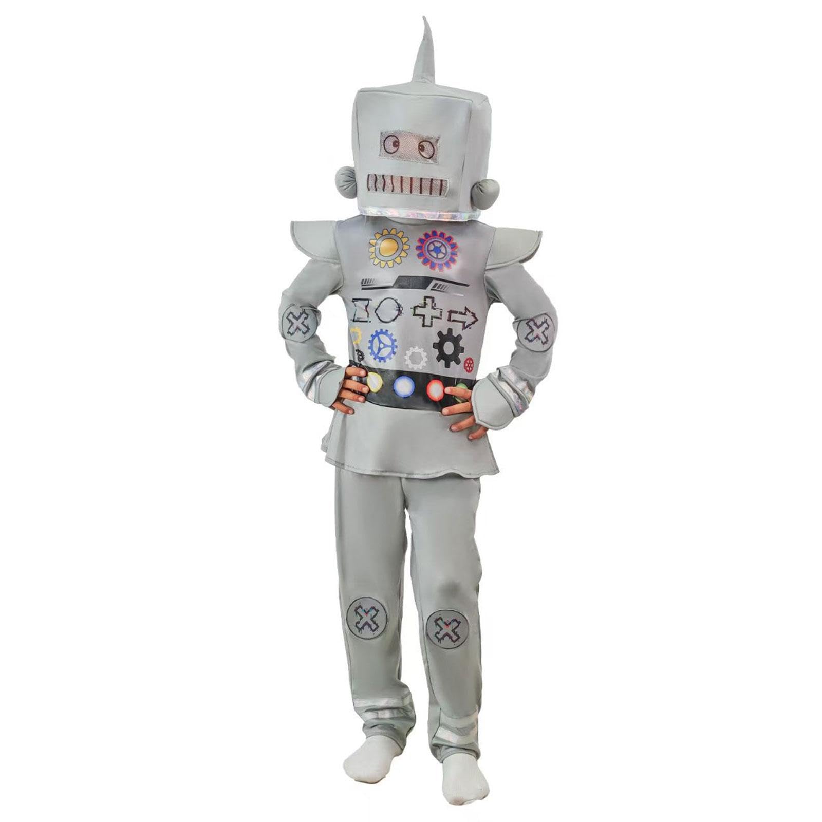 Costume da Robot per Cosplay, Giochi di Ruolo, Halloween, Carnevale E Feste in Maschera.