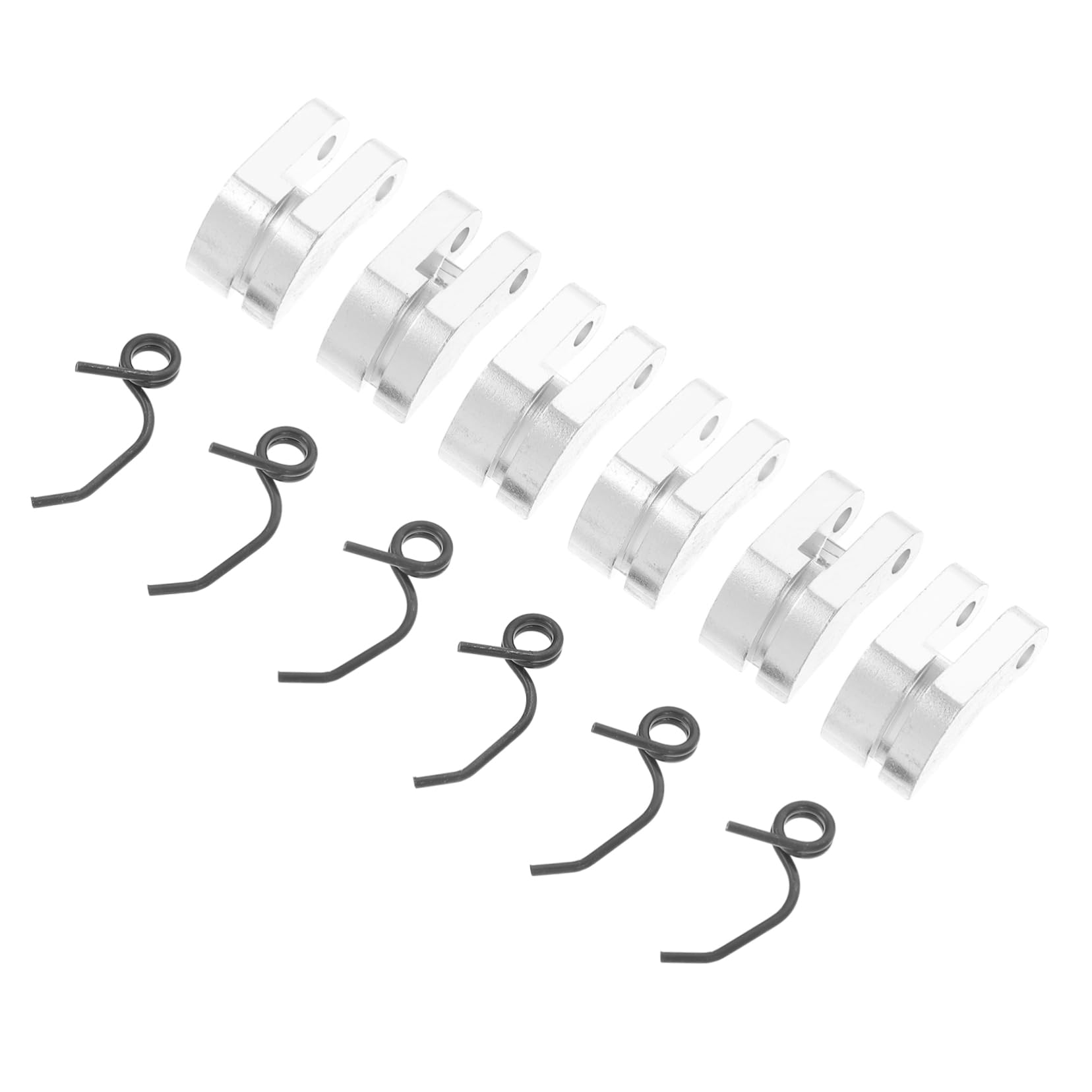 FAVOMOTO Car Part Clutch Shoe Spring Kit 6 Sets Metal Clutch Plate Engine Car Upgrade