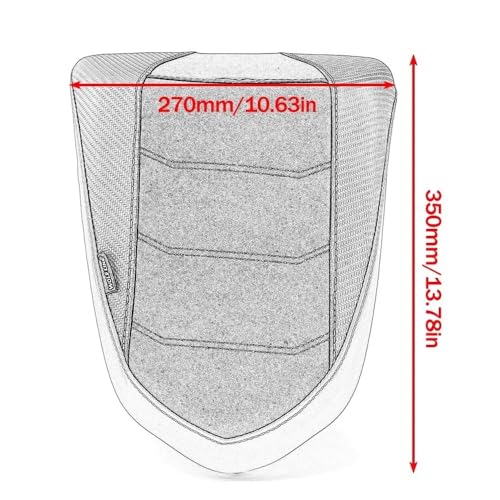 Cojín de asiento trasero para moto accesorios de sustitución 1000SX 3