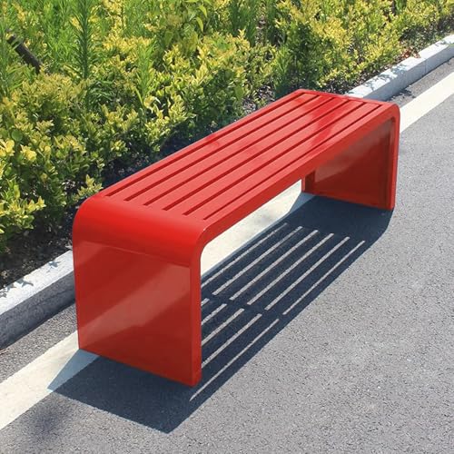 Banc de parc extérieur de haute qualité en métal | Mobilier de jardin robuste 180 cm