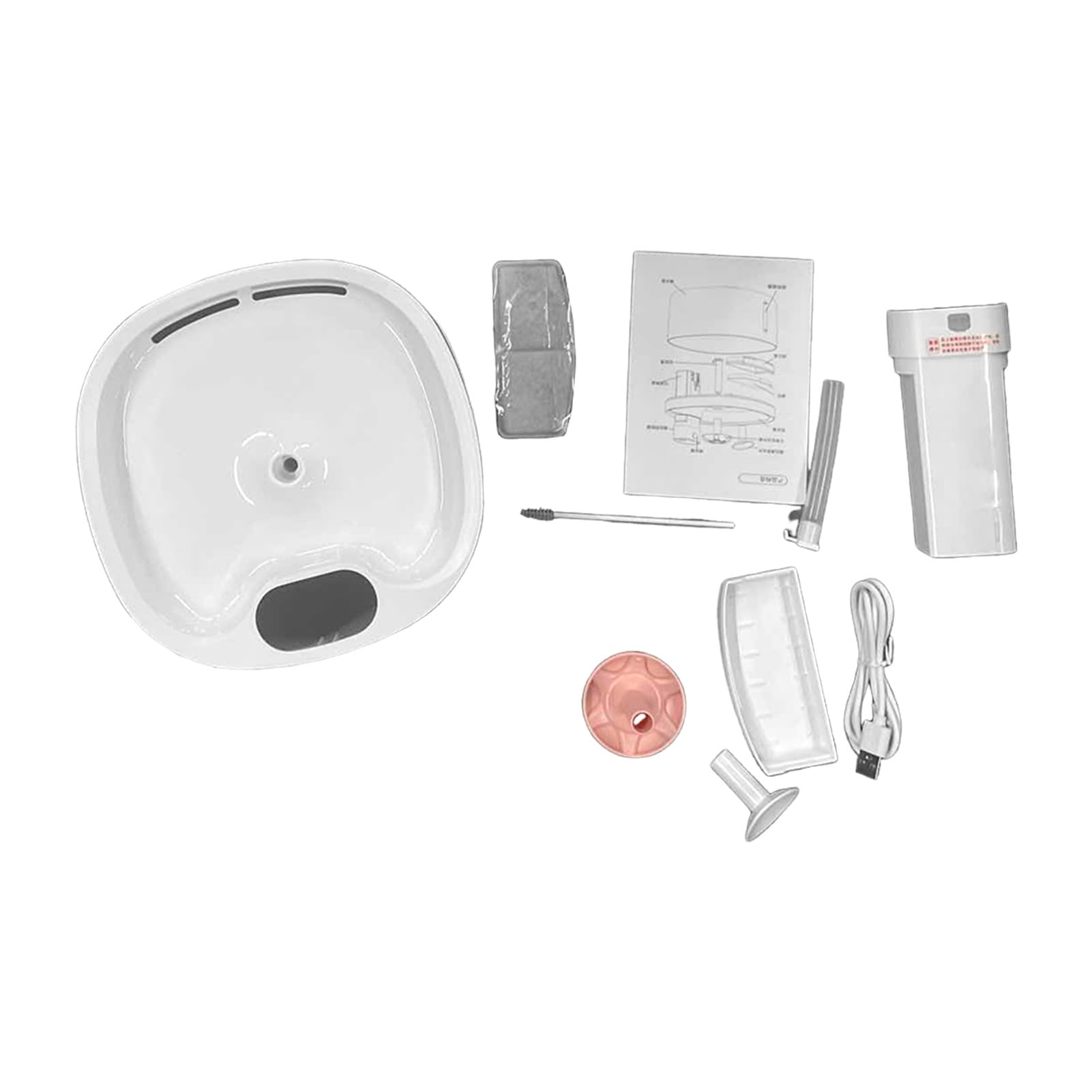Fontana per Gatti, Distributore D'acqua Wireless, Filtrazione a 5