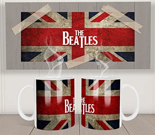 The Beatles C Tasse Blanche White Mug 325ml Ceramique - Les Beatles, Paul McCartney, John Lennon, RIngo Starr, George Harrison The Beatles C Tasse Blanche White Mug 325ml Ceramique – Image 3