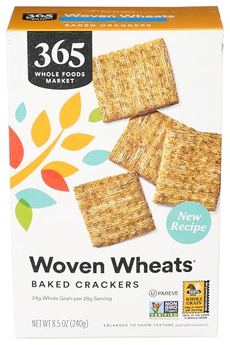 365 By Whole Foods Market 0099482406905 Woven Wheat Crackers cover