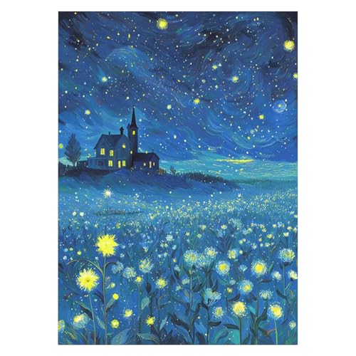 Puzzle de Noche Estrellada de 1000 piezas: une a tu familia con arte y decoración