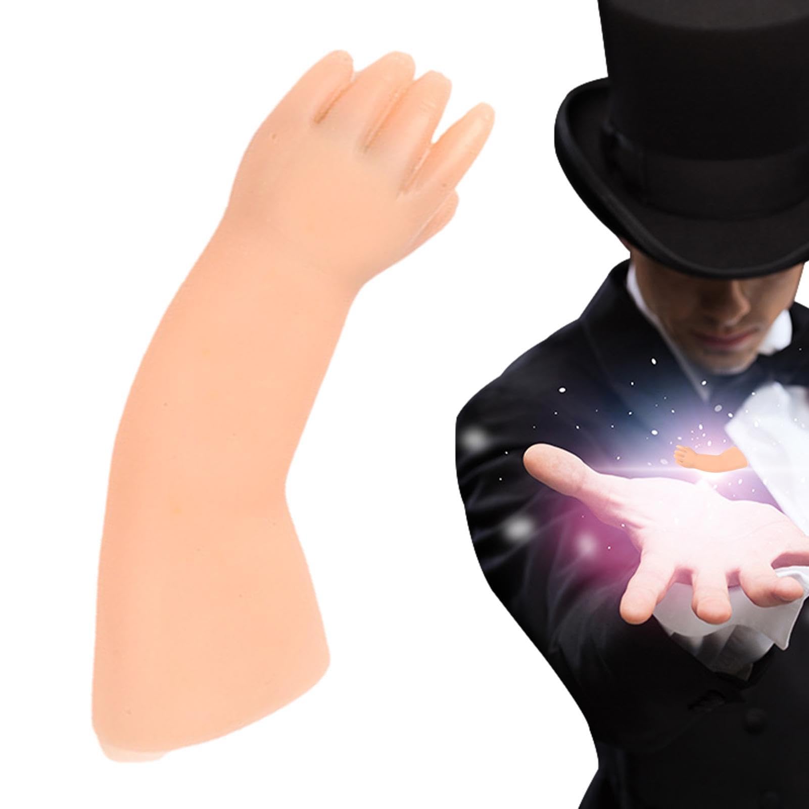 작은 손 트릭 - 마술 도구 근접 촬영 공연 마술사 동전 사라지기 마술사를 위한 동전 손실 마술 도구 유령 손 동전 손실 재미있는 공포  작은 손 근접 촬영 마술 도구 근접 촬영