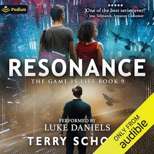 Resonance Audiolibro Por Terry Schott arte de portada