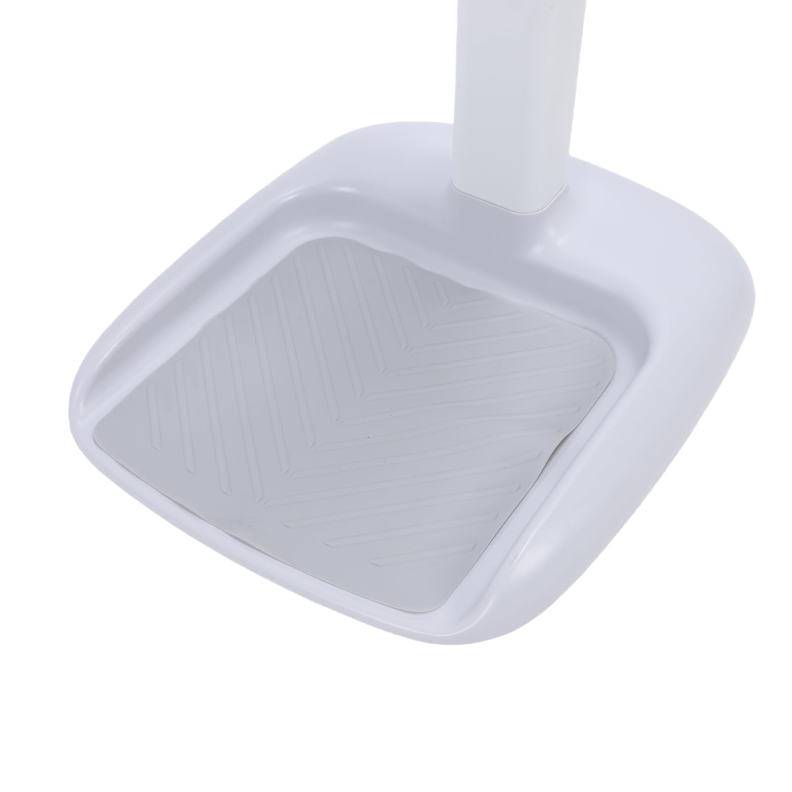 Soporte para Ducha de bebé, Soporte Antideslizante de Ajustable para Bañar a Niños Pequeños, Plástico Compacto y Plegable (Gris Blanco)