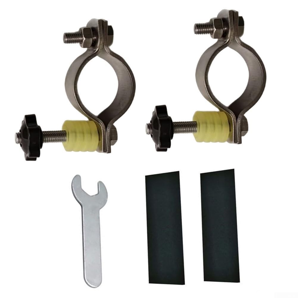 Adattatore per gancio di traino per bicicletta, interamente in metallo, connettore per rimorchio da carico con morsetto da 45 mm per carrello, rimorchi per animali domestici e bambini, kit di