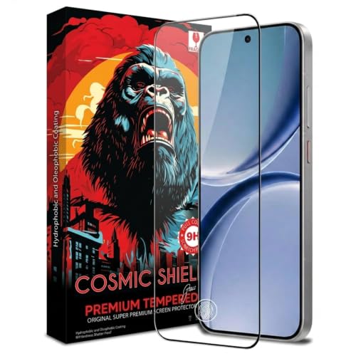 Image of ApexBeast Military-Grade Gorilla Tempered Glass Screen Protector for Xiaomi Redmi Turbo 5 (Anti-reflection Technology) Full Screen Coverage, Scratch & Shockproof with Easy Installation Kit