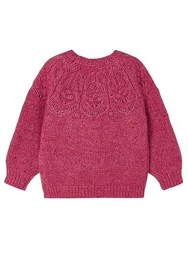 Mayoral Textured Jumper for Girls Cherry2
