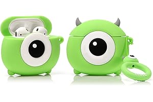 Adorable Green Mike AirPods Case