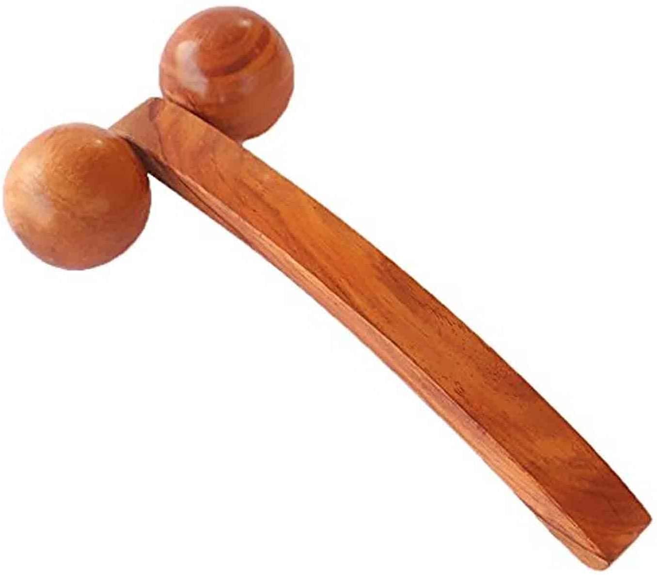 Areezona wood store Wooden Handmade Body Massager, Foot & Back Acupressure Roller Pain Relief Massager with Long Handle, Wooden 2 Ball Roller Massager - Brown, 25 Cm, Set of 1 (B0BZ4C7S2V) Amazon Price History, Amazon Price Tracker
