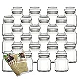 HOCHWERTIGES MATERIAL -mit den Gläsern von gouveo können Sie sich auf eine hochwertige Qualität verlassen. Die Gläser bestehen aus Klarglas und sind hochwertig verarbeitet. Sie werden selbstverständlich mit einem passenden Glasstopfen geliefert.