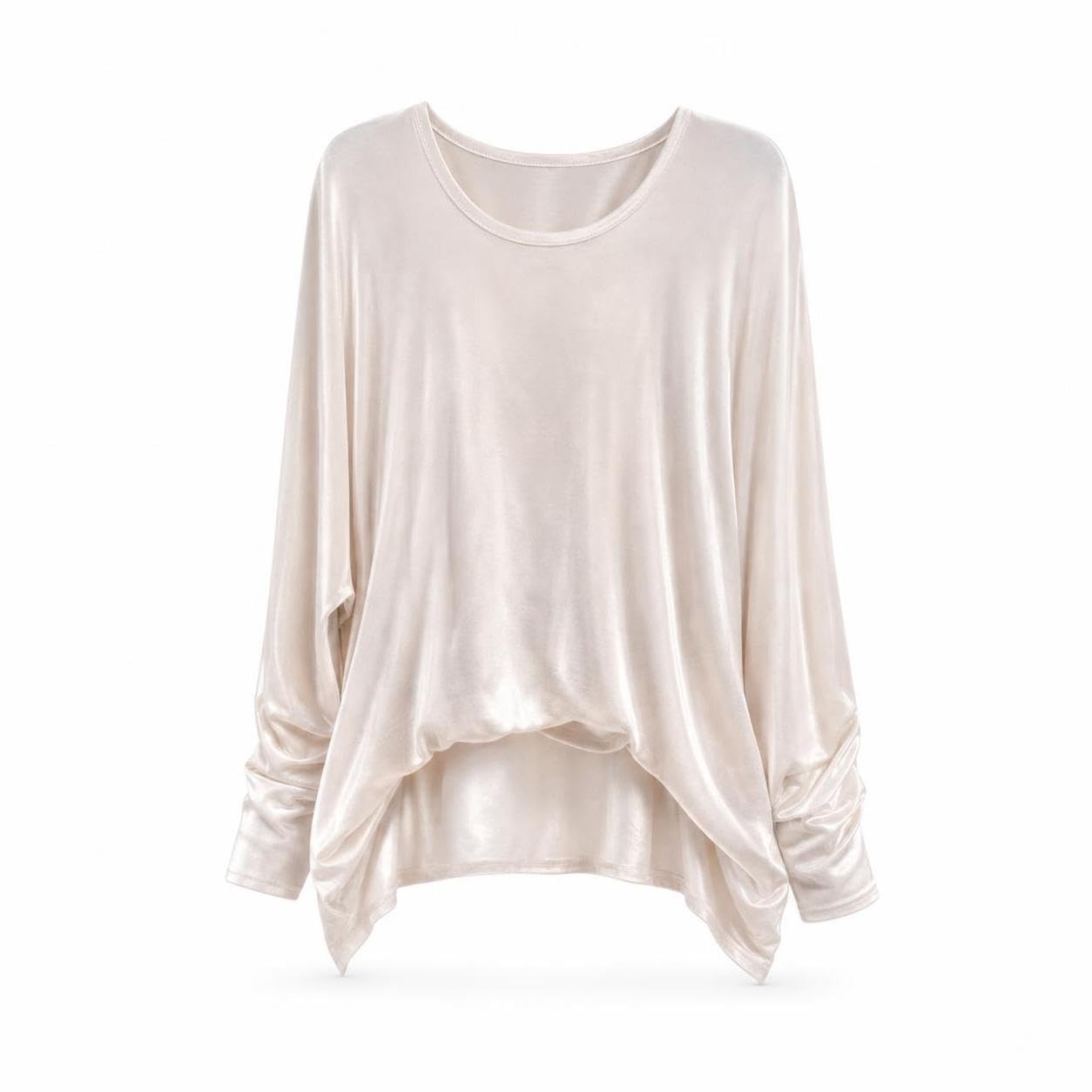 Conjunto 2 piezas para mujer de tejido fluido transpirable con pantalón largo chic 8