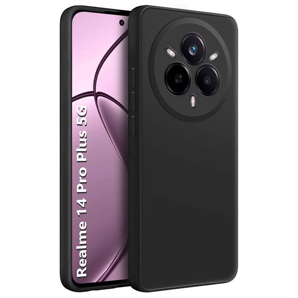 REALME 14 PRO PLUS 5G BLACK SILICONE COVER