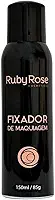 Fixador de Maquiagem Ruby Rose - Spray Fixador Profissional, Prolonga a Duração, Sela e Tira o Aspecto Pó, 150ml
