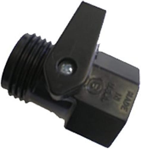 Dramm 12365 Manguera de jardín Válvula de cierre de plástico