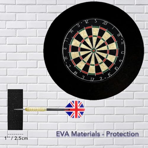 Dartboard Surround Ring passt zu Dartboards mit einem Durchmesser von 18 Zoll/45 cm, eine Dicke von 2,5 cm