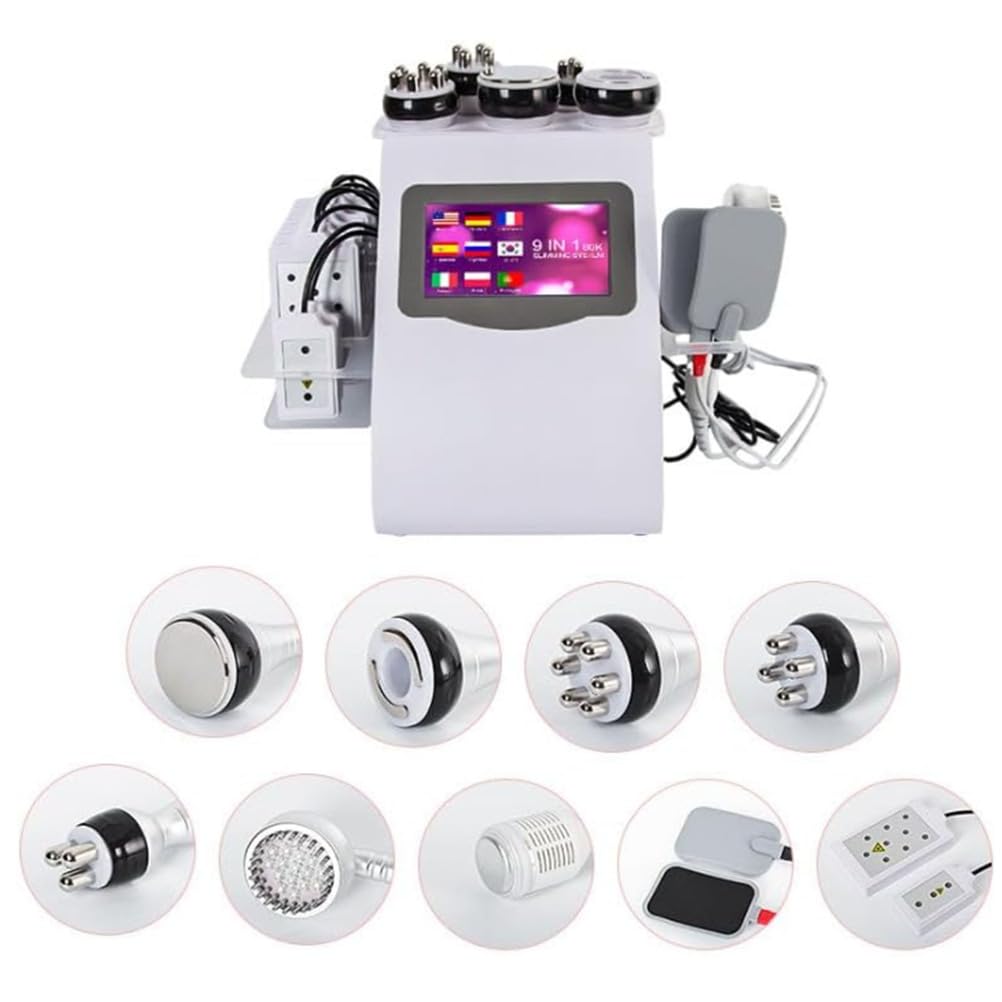 BCBKD Lipocavitation Radiofrequence 6 en 1 À Radiofréquence 40 K - Appareil De Massage pour Le Visage Et Le Corps