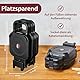 Cloer 6150 Waffelkucheneisen, Waffeleisen für gefüllte Waffeln, Mini Waffeln 11,5 cm Ø oder mit Abstandsring für XXL Füllungen, Antihaftbeschichtung, 800 W, schwarz