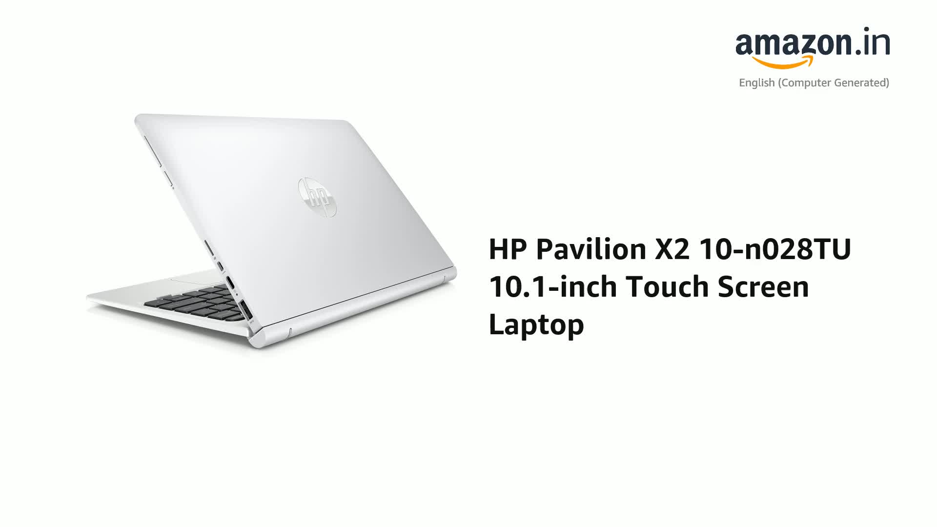 HP Pavilion X2 10-n028TU 10.1-inch Touch Screen Laptop (1.33