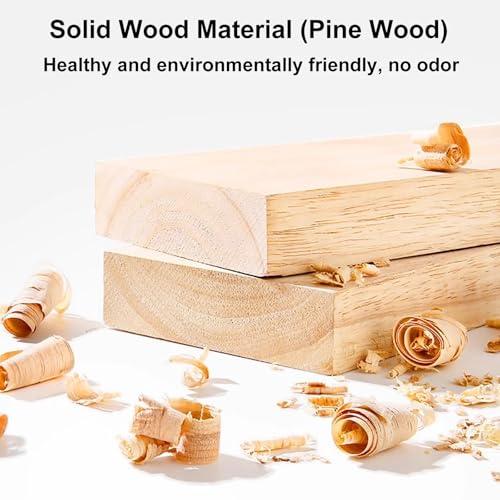 Estante de pared para gatos de madera con rascador estrella miniatura 4