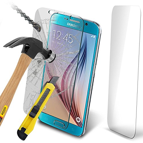 iStar - Protector de pantalla de cristal templado para Samsung Galaxy