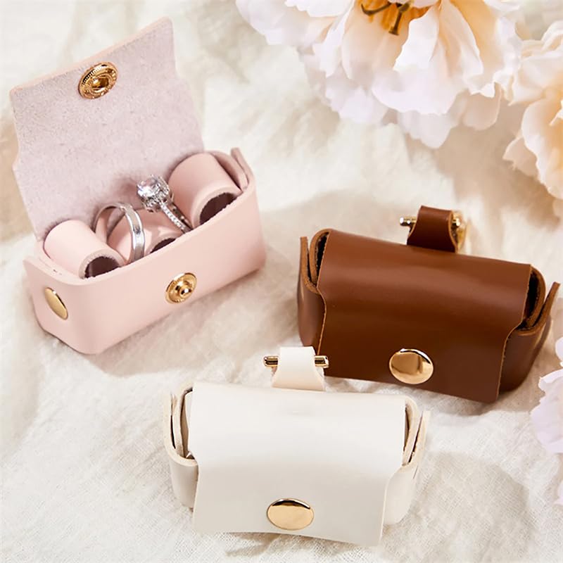 HugMiu 1Pc Personal isierte Mini Hochzeit Leder Ring Box fr den Vorschlag  Hunde halsband Anhnger Ring Box Verlobung Ehering Aufbewahrung sbox:  Amazon.de: Haustier