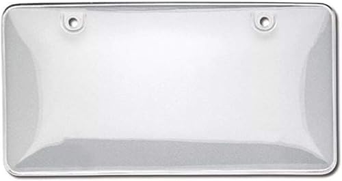 BLVD-LPF OBEY YOUR LUXURY Protectores de matrícula de automóvil, 1 paquete de fundas universales con diseño de burbujas transparentes, cubiertas de