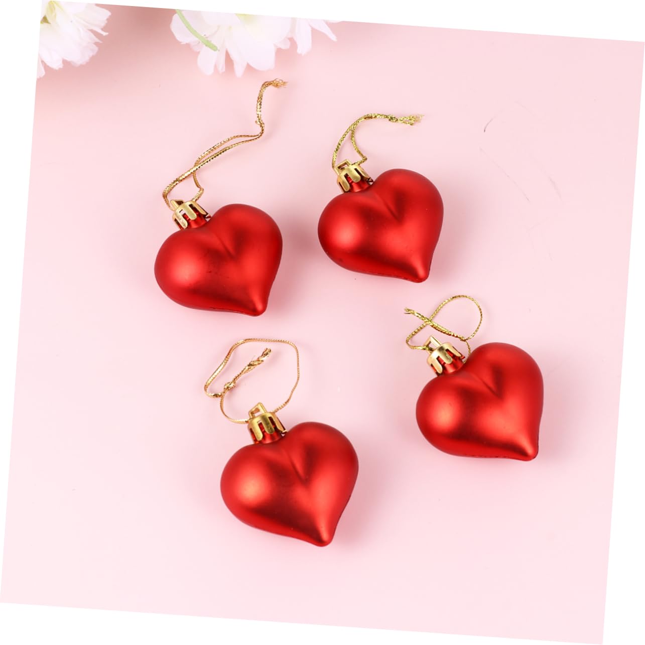 Zerodeko 3 Sets Hochzeitsschild-Dekoration Herz-Kugeln Für Partys Romantische Hängedekoration Liebesherz-Ornamente Heimdekoration Für Feiern 36 Stück * 3