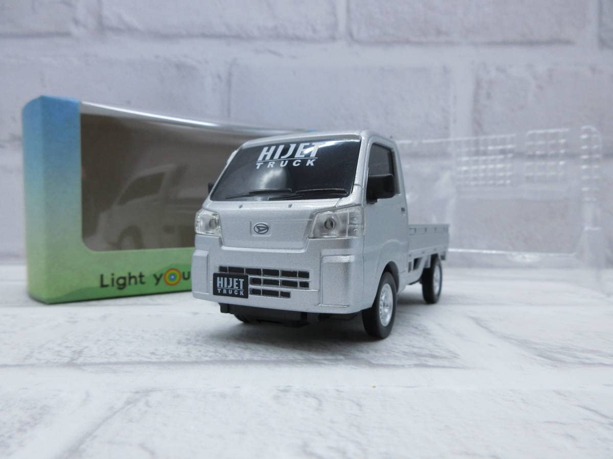 Amazon | ミニカー ダイハツ ハイゼットトラック シルバー プルバック