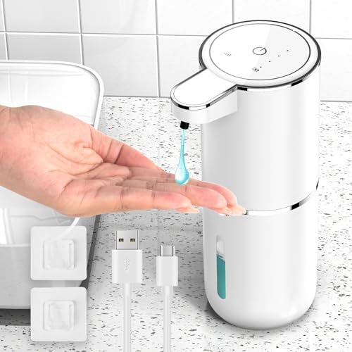 HAPPHOOH Dispensador Jabón Baño, 380 ml Dispensador Jabon Cocina