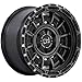Black Rhino Legion 17x9 6x5.5" -12mm Black/Gray Wheel Rim 17" Inch