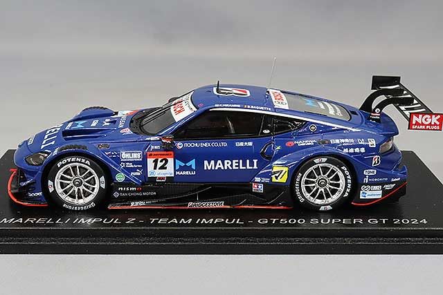 Spark 1/43 Marelli Impulse Z Décoration Bureau Passionné Super GT 2024