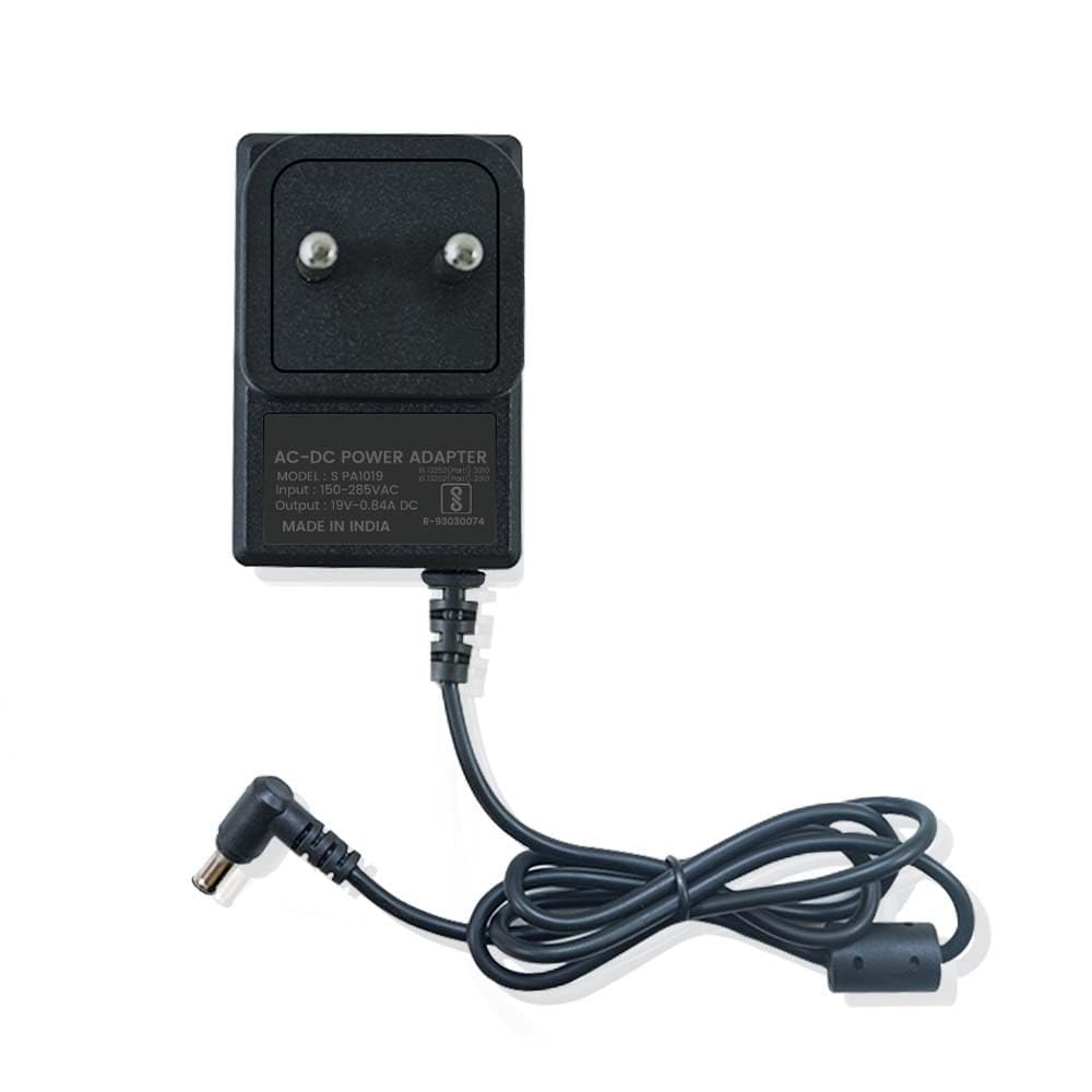 AC-DC Power Adapter 19V 0.84A, Black, Compatible with LG 18.5, 19, 21.5, 22, 24 & 27 Inch Monitors-image-23