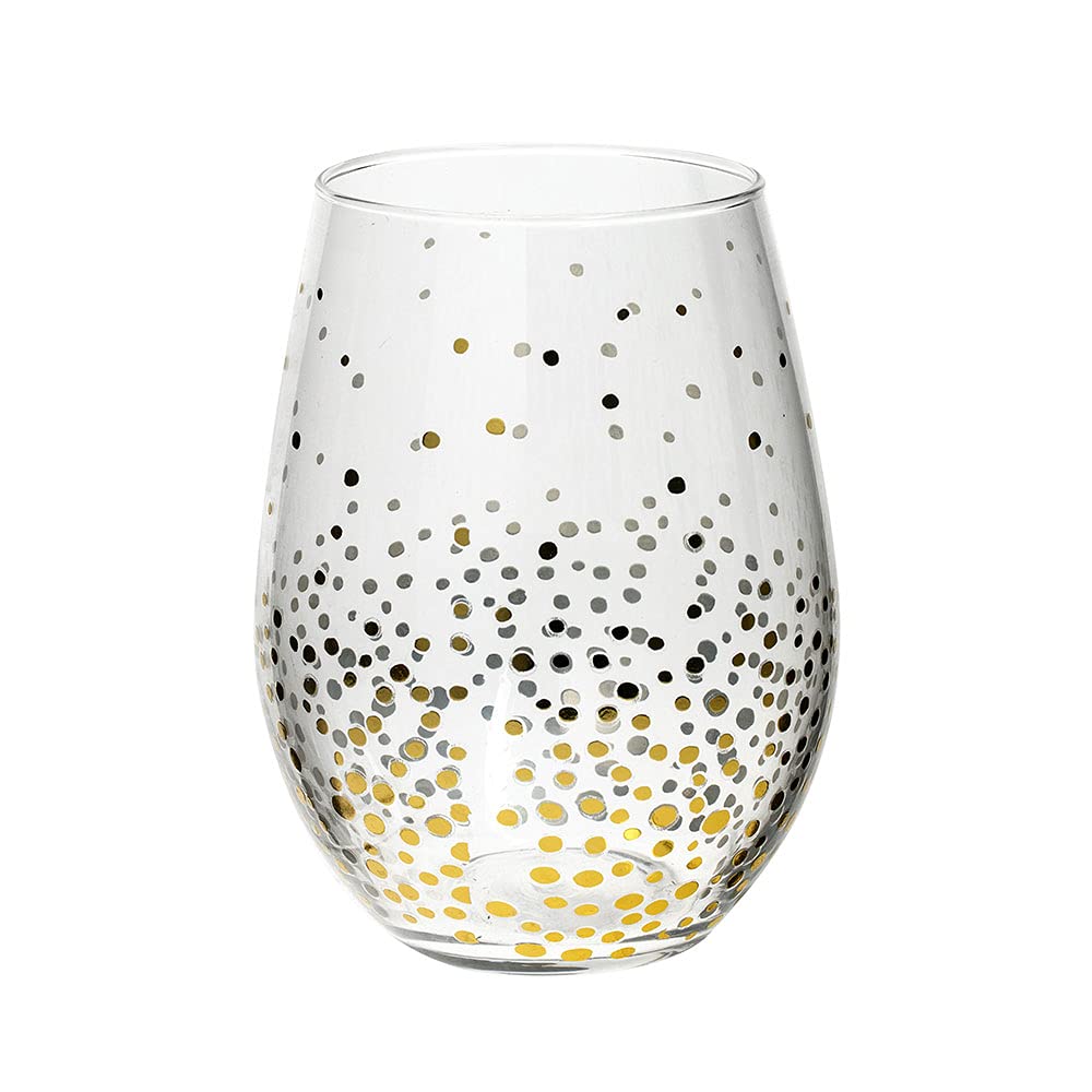 Vasos 54Cl Happy New Year pack de 6 unidades de cristal para celebraciones