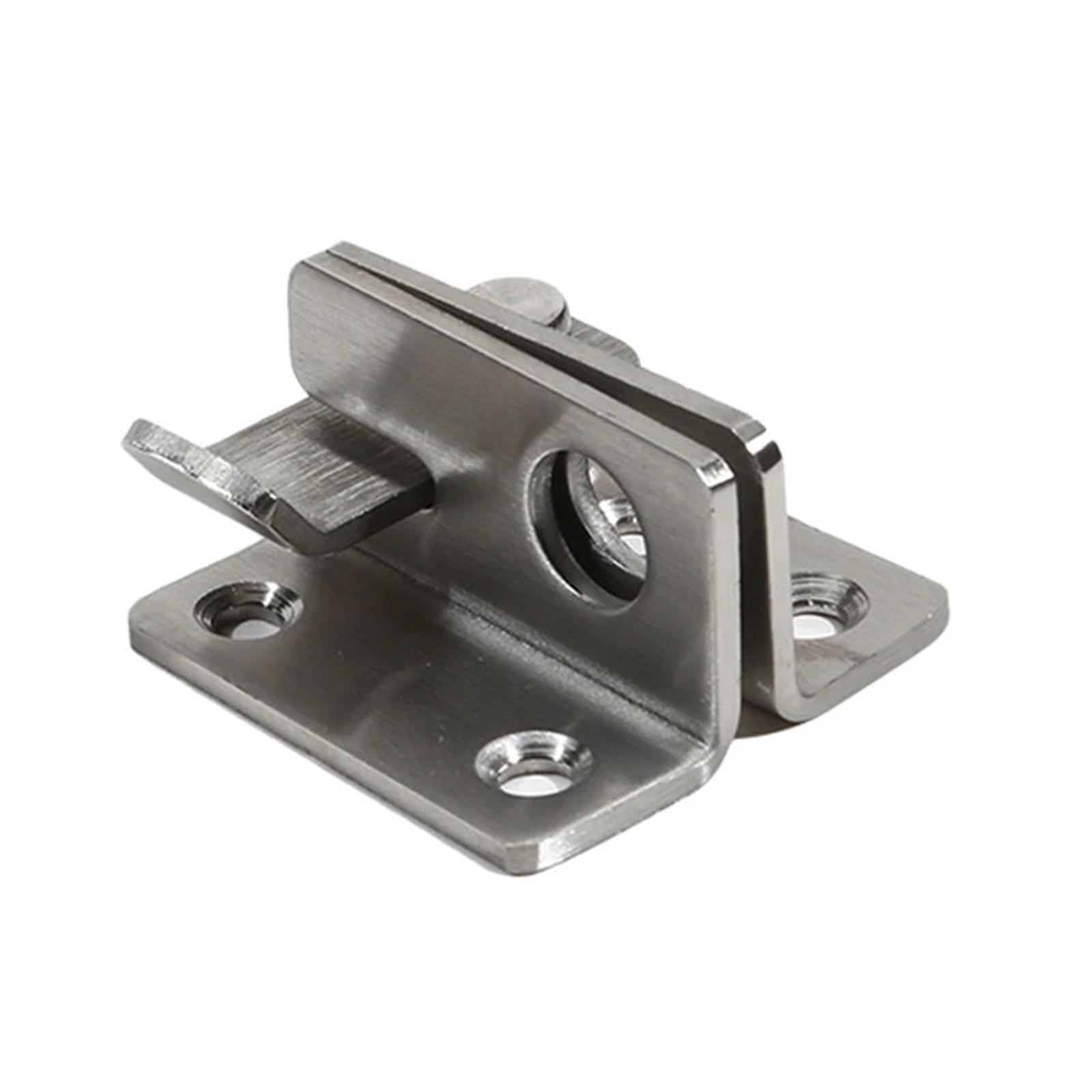Garden Gate Lock 1pc Flip Latch Gate Latches Slide Bolt Safety Door Lock Catch for Barn Cabinet Pet Cage Garden Bathroom Garage Window Slid(L Right)