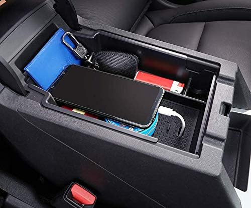 Salusy Armrest Center Console Organizer Tray Compatible for 2019 2020 2021 Blazer Accessories Storage Box