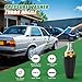 Pressure Washer Turbo Nozzle Tips, Max 4000 PSI 360° Rotating Spray Turbo Nozzle Pressure Washer Attachments with 7 Power Washer Tips for Garden Roads, Terraces, Car Washing, Drainage Ditches 4.0 GPM