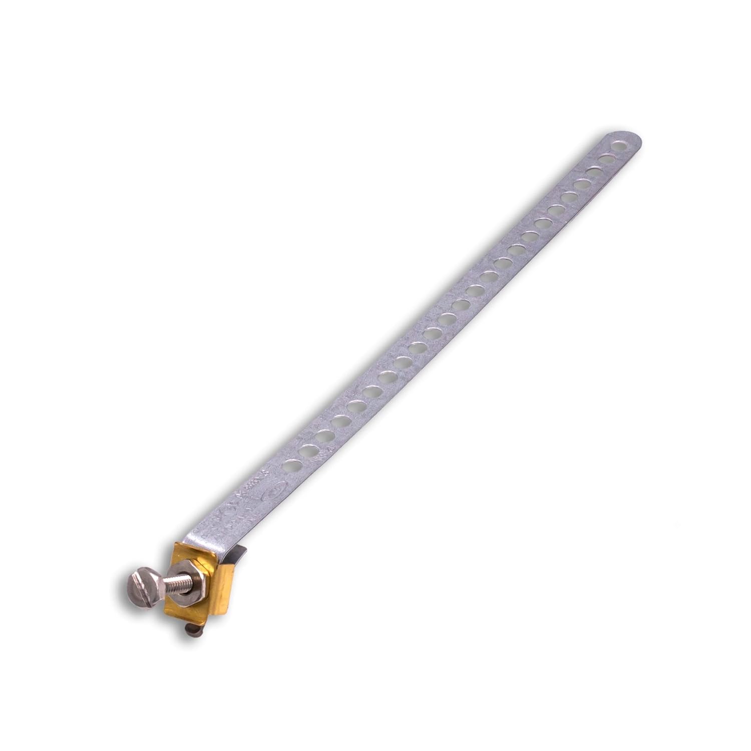 SatelliteSale Galvanized Steel Grounding Strap 9" Flexible and Adjustable Pack of 10 Pieces