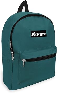 Everest 1045K Basic Backpack, 15", Teal Blue