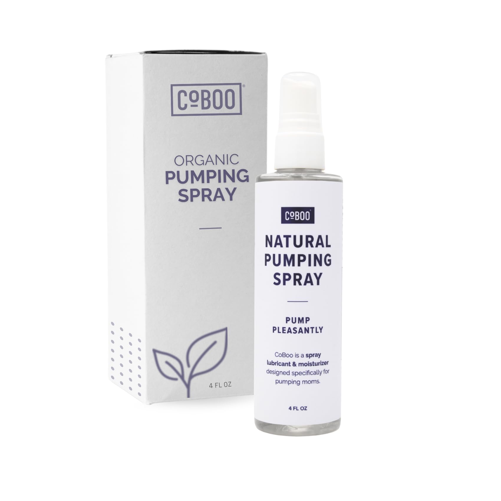 Breast Pump Flange Spray | Helps Sore & Clogged Milk Ducts | Skin Lubricant for Breast Pumping | Apply Pumping Spray Directly to Shields | Vegan & Lanolin Free | (4 Fl Oz)