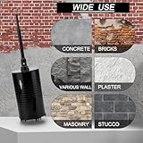 MOXPIFY 102mm x 170mm Long Diamond Core Drill Bit Set with 240mm SDS Plus Shank. To Be Used In Concrete Masonry Brick Block Stone Granite. - Image 5