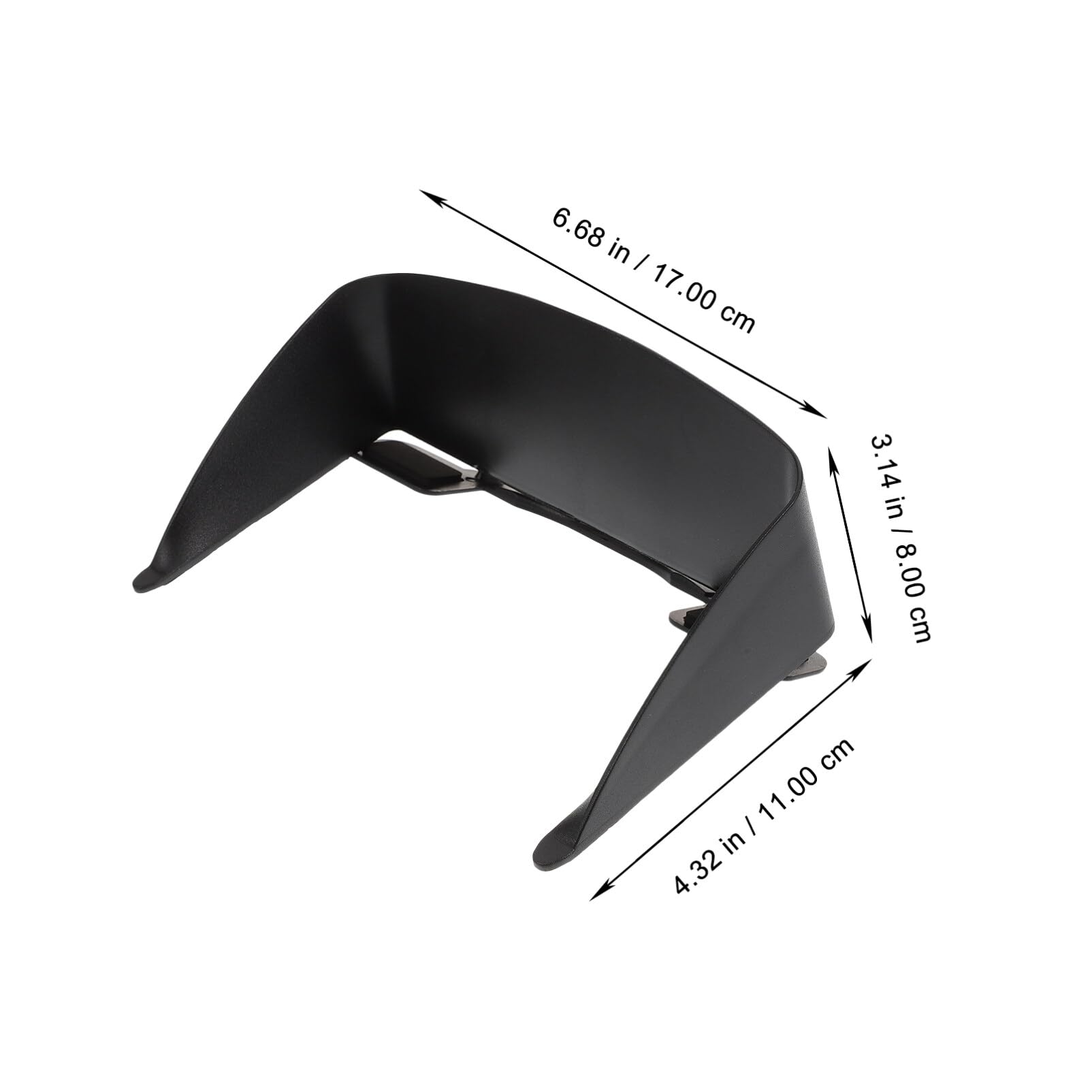 SOLUSTRE Parasol GPS de 7 pulgadas para navegación de coche, parasol para navegación automotriz