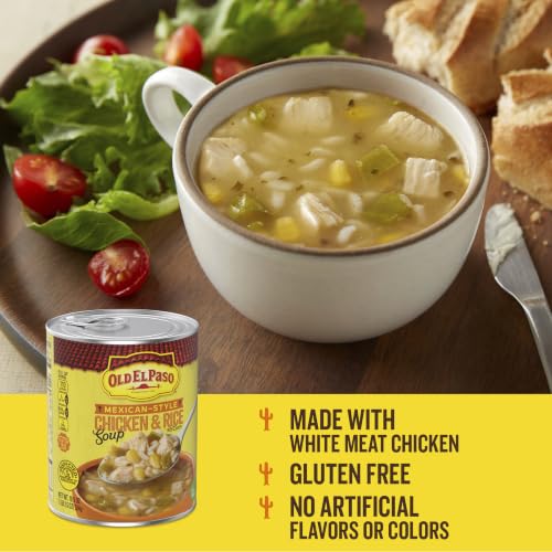 Image of Old El Paso Mexican Chicken & Rice with Corn Soup, Gluten-Free, 18.5 oz