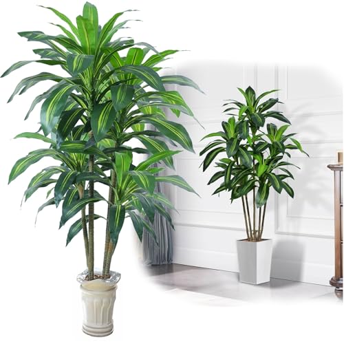 観葉植物 フェイク 人工観葉植物 フェイクグリーン 180CM【パキラ 多幸の木】空気清浄 造花 インテリア 室内 屋外 フェイク植物 人工 観葉植物 水やり不要 枯れない 盆栽植物(ブラジル鉄木,180CM)