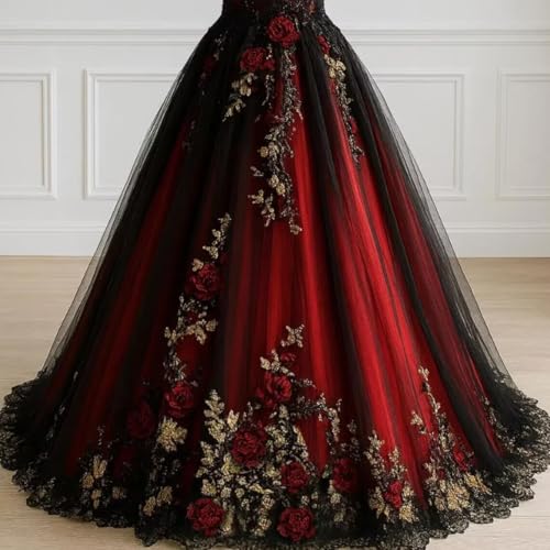 Mauuwy Gold Beaded Wedding Dresses for Brides Victorian's Wedding Gowns with Cape Flowers Bride Dress for Women4