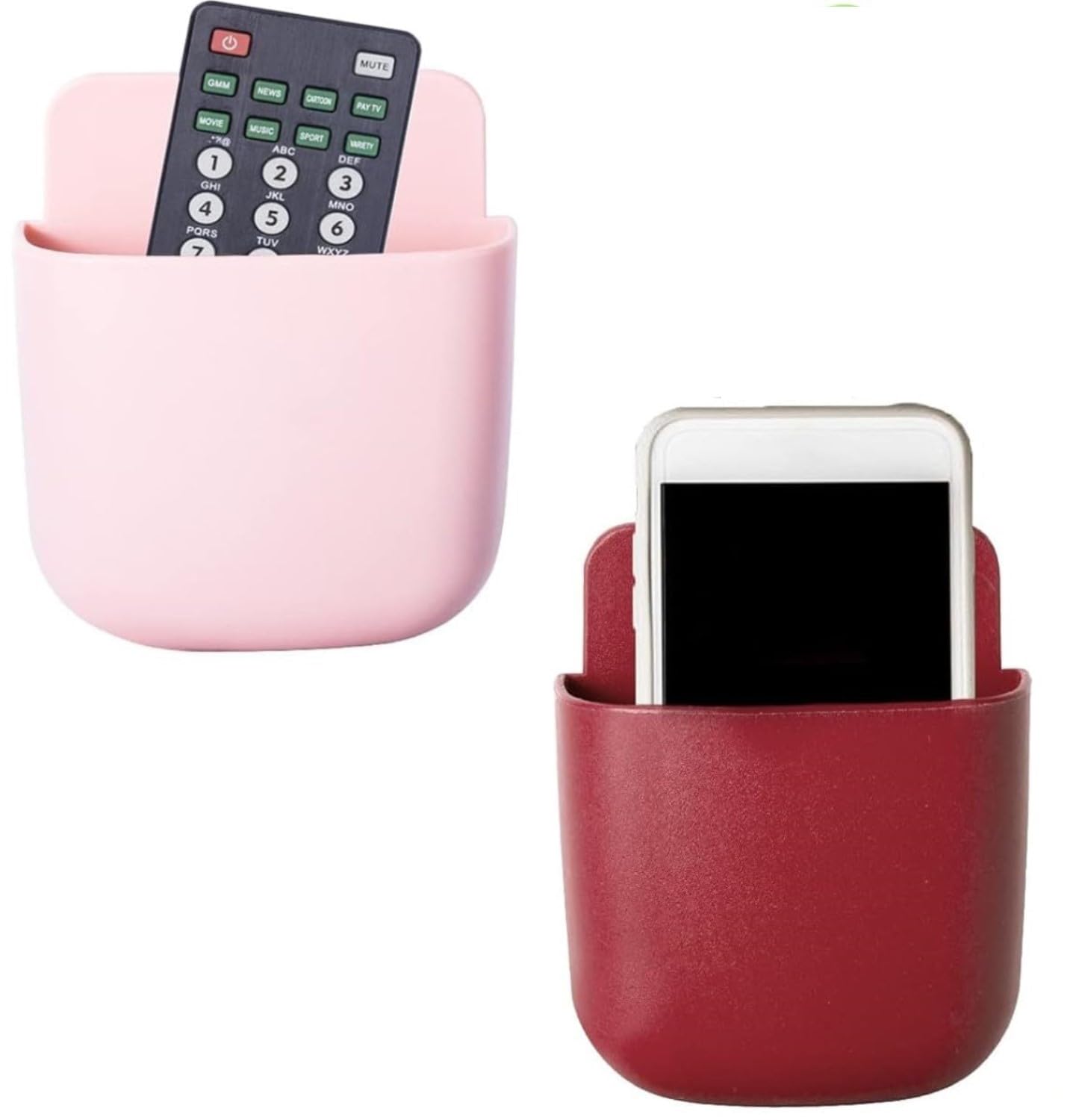 ZedGear 2 Piece Wall Mounted Indoor Storage Box Remote Storage Organizer Case for Air Conditioner & TV Remote Mobile Phone Plug Holder Stand Rack Phone Charger Plug Holder (Pack of 2)- Multi Color ZedGear 2 Piece Wall Mounted Indoor Storage Box Remote Storage Organizer Case for Air Conditioner & TV Remote Mobile Phone Plug Holder Stand Rack Phone Charger Plug Holder (Pack of 2)- Multi Color