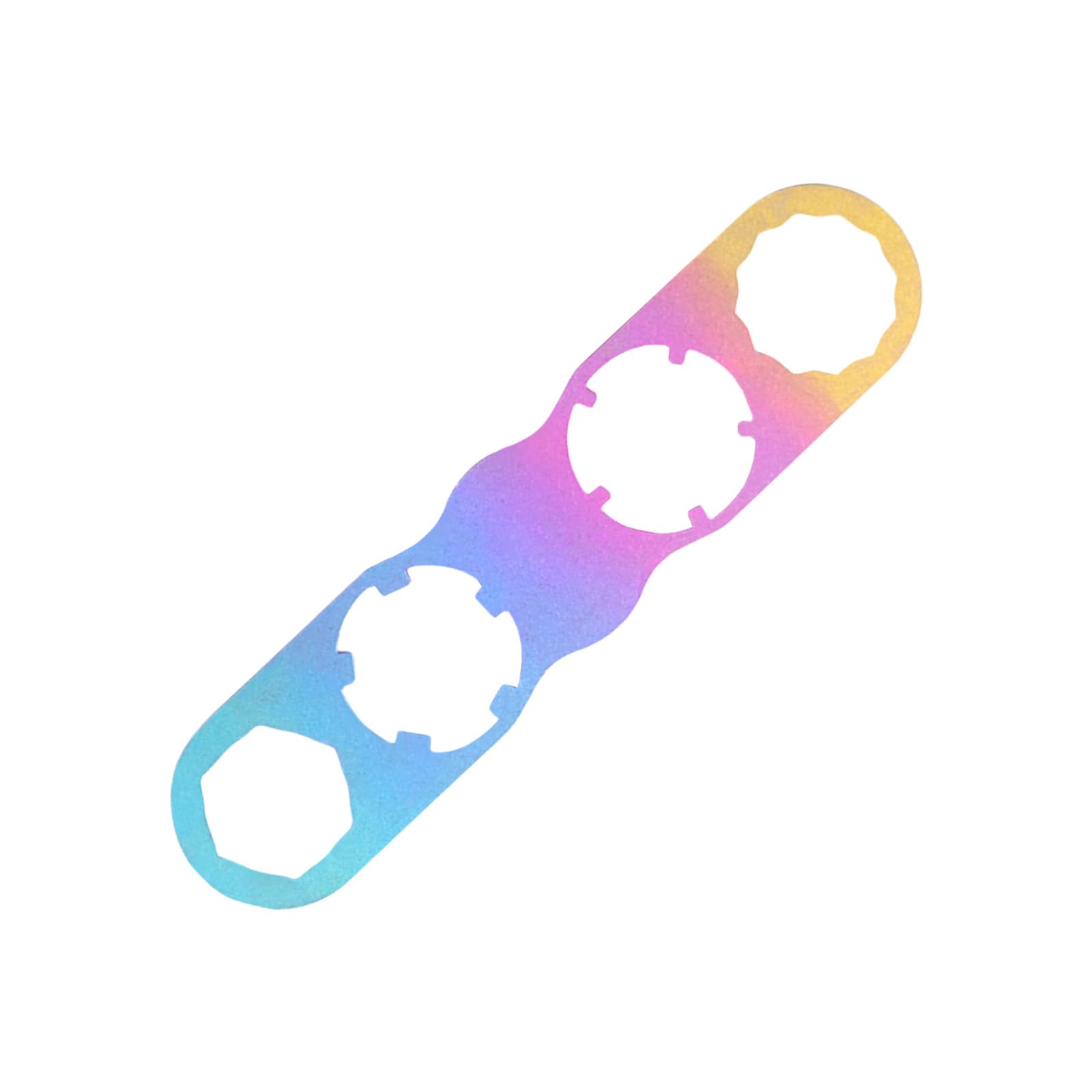 Woedpez Candy Color Multifunctional Bike Pedal Removal Wrench Light Weight Dismantling Spanner For Road Mountain Bike Repairs Disassembly Wrench Tool